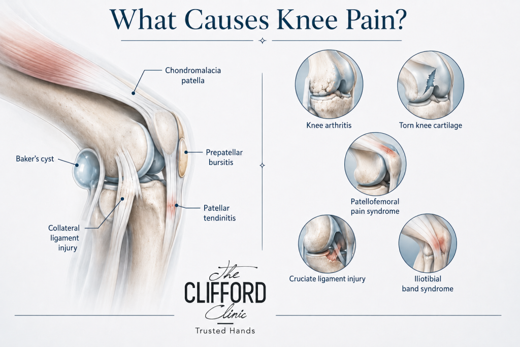 causes of knee pain