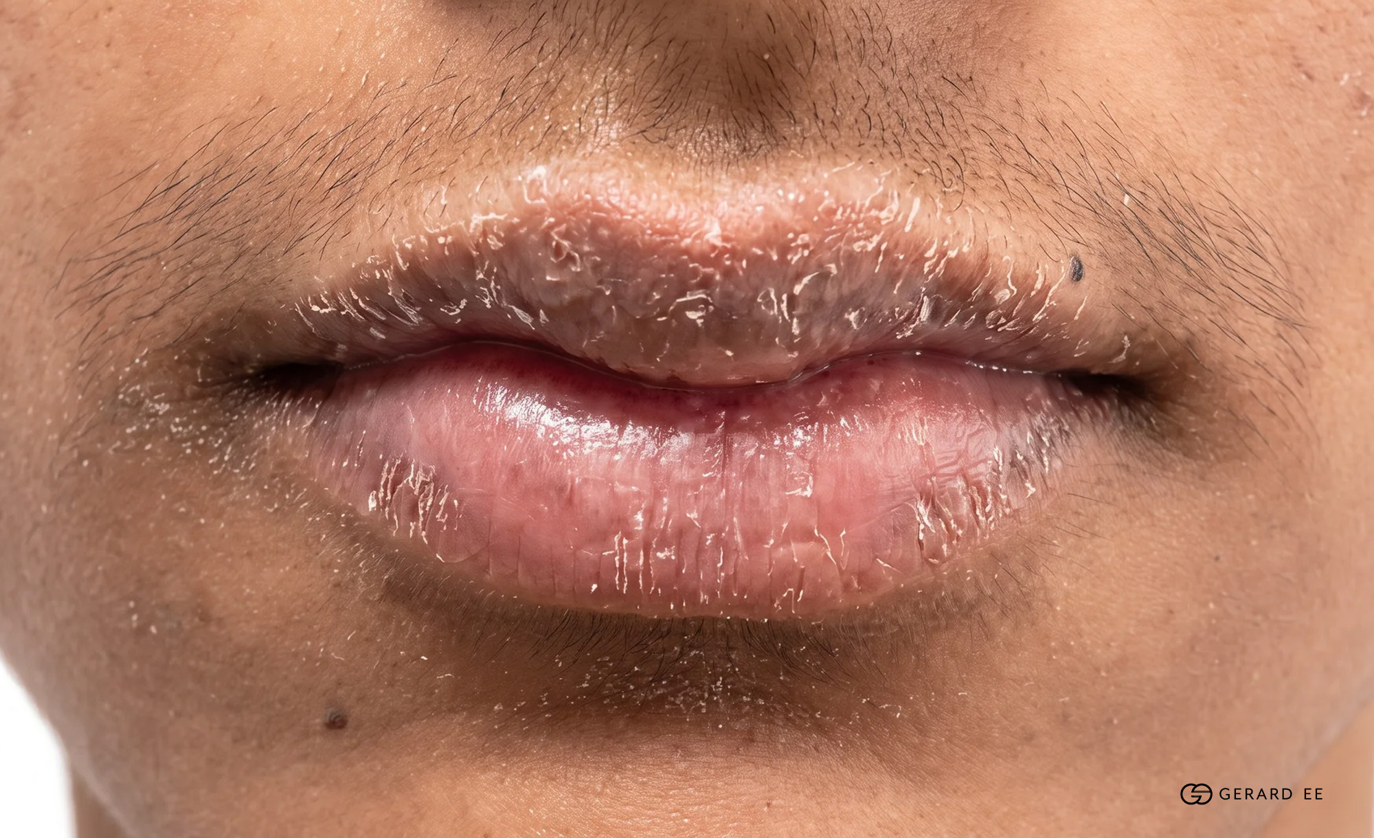dry lips