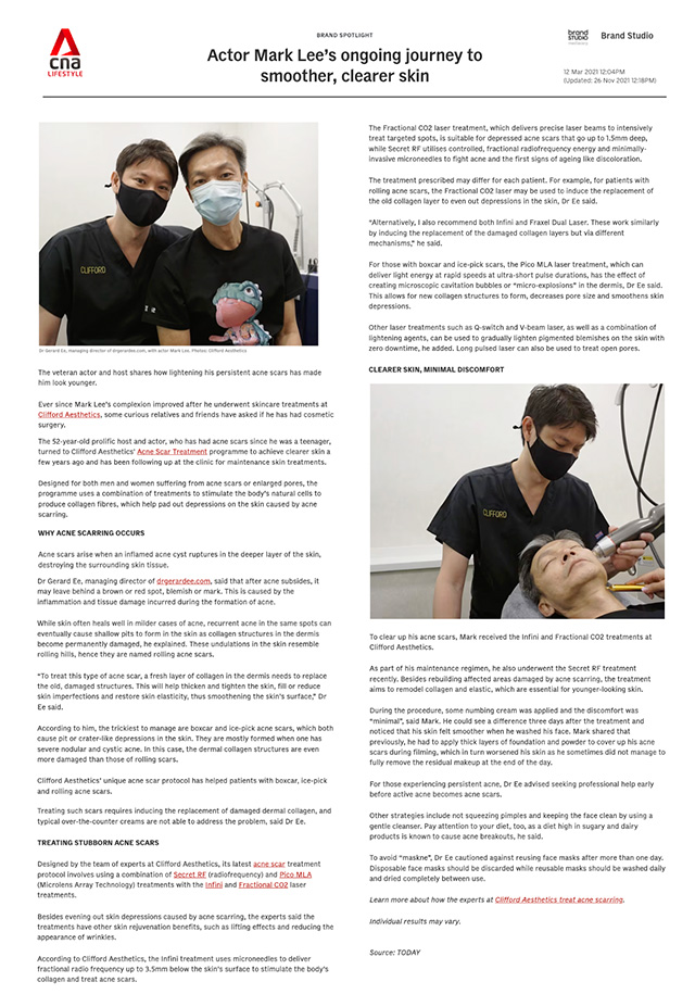 CNA Mark Lee Smoother Skin
