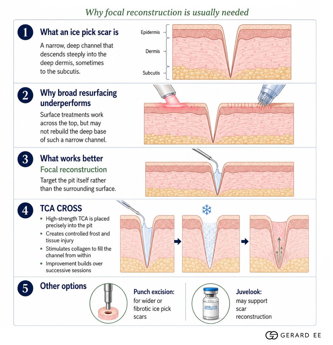 focal reconstruction acne scar focal reconstruction acne scar