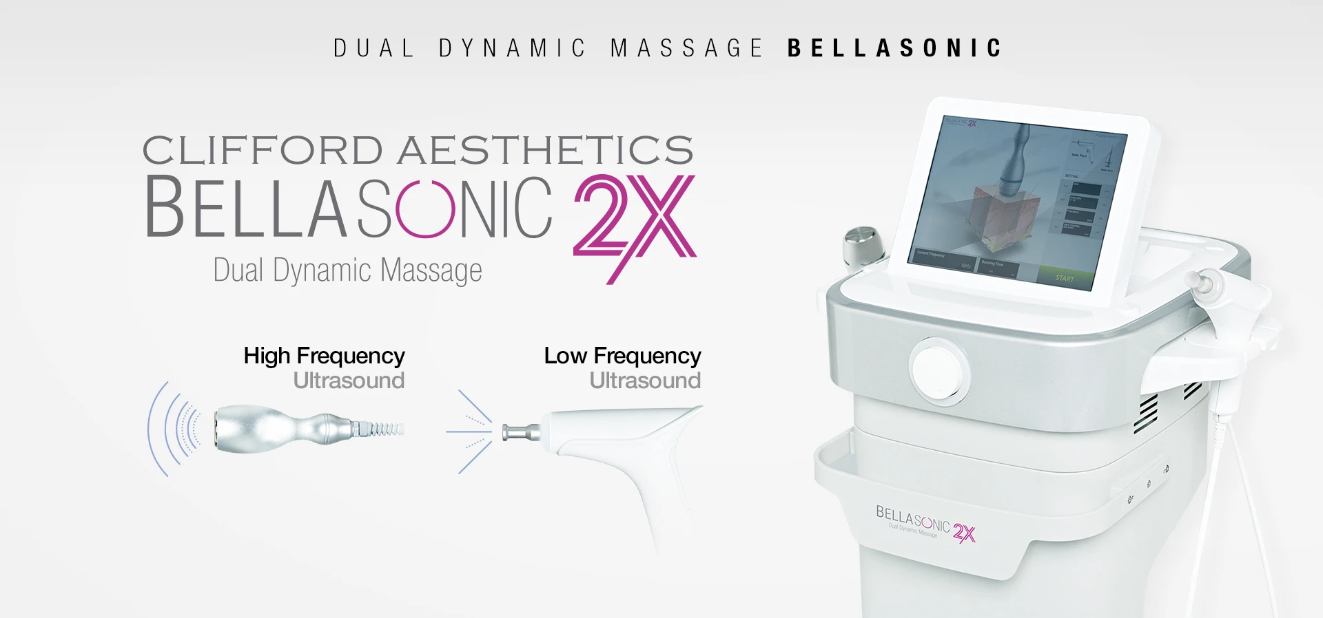 Bellasonic 40 kHz ultrasonic handpiece