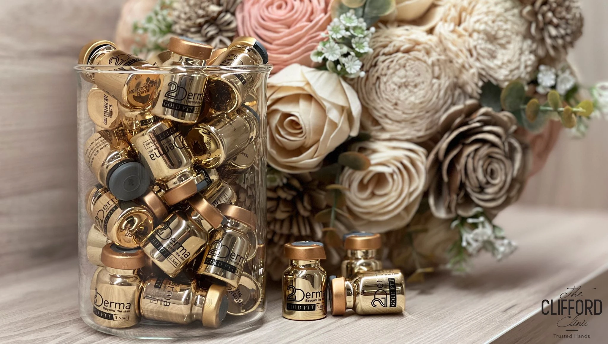 Gold particle infusion for Gold PTT acne treatment