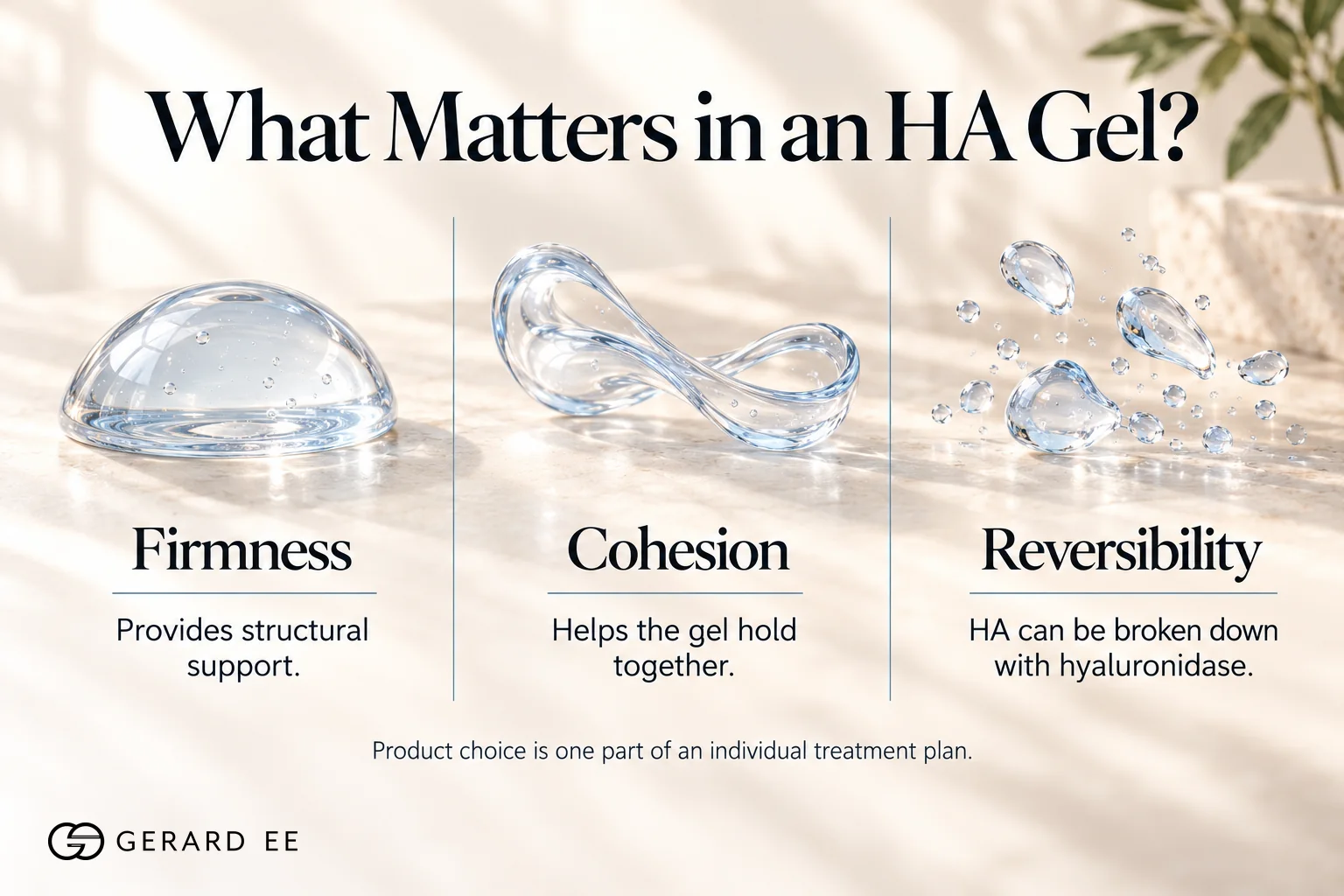 Best HA filler for the nose, firmness, cohesion and reversibility