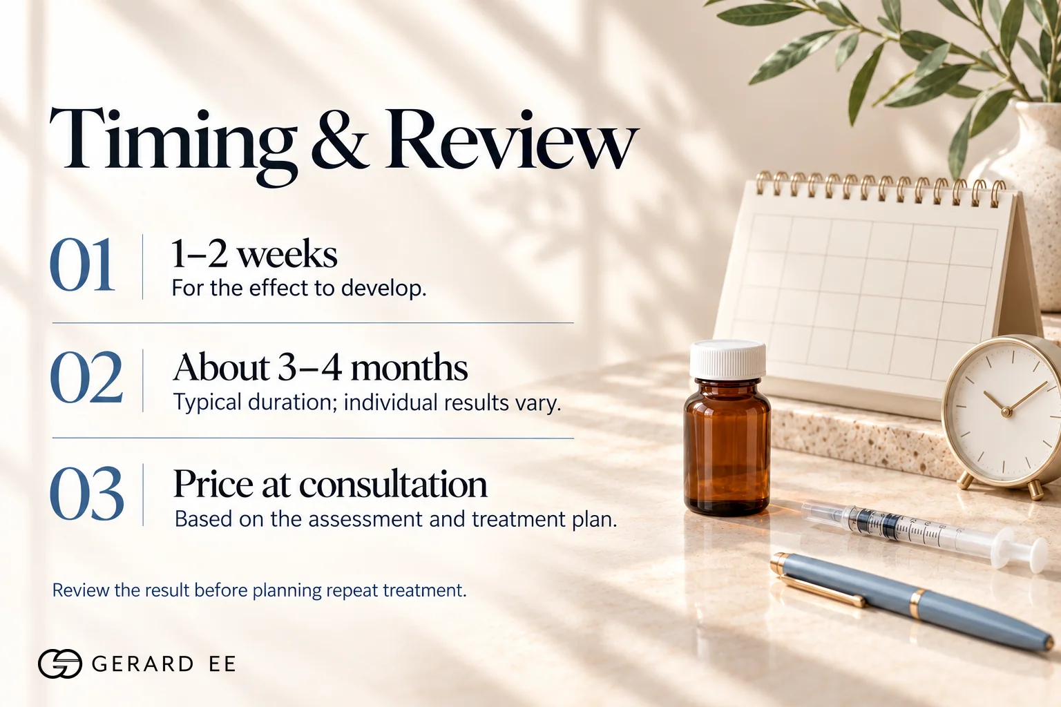 How long a Botox nose tip lift lasts, 1 to 2 weeks to work and about 3 to 4 months