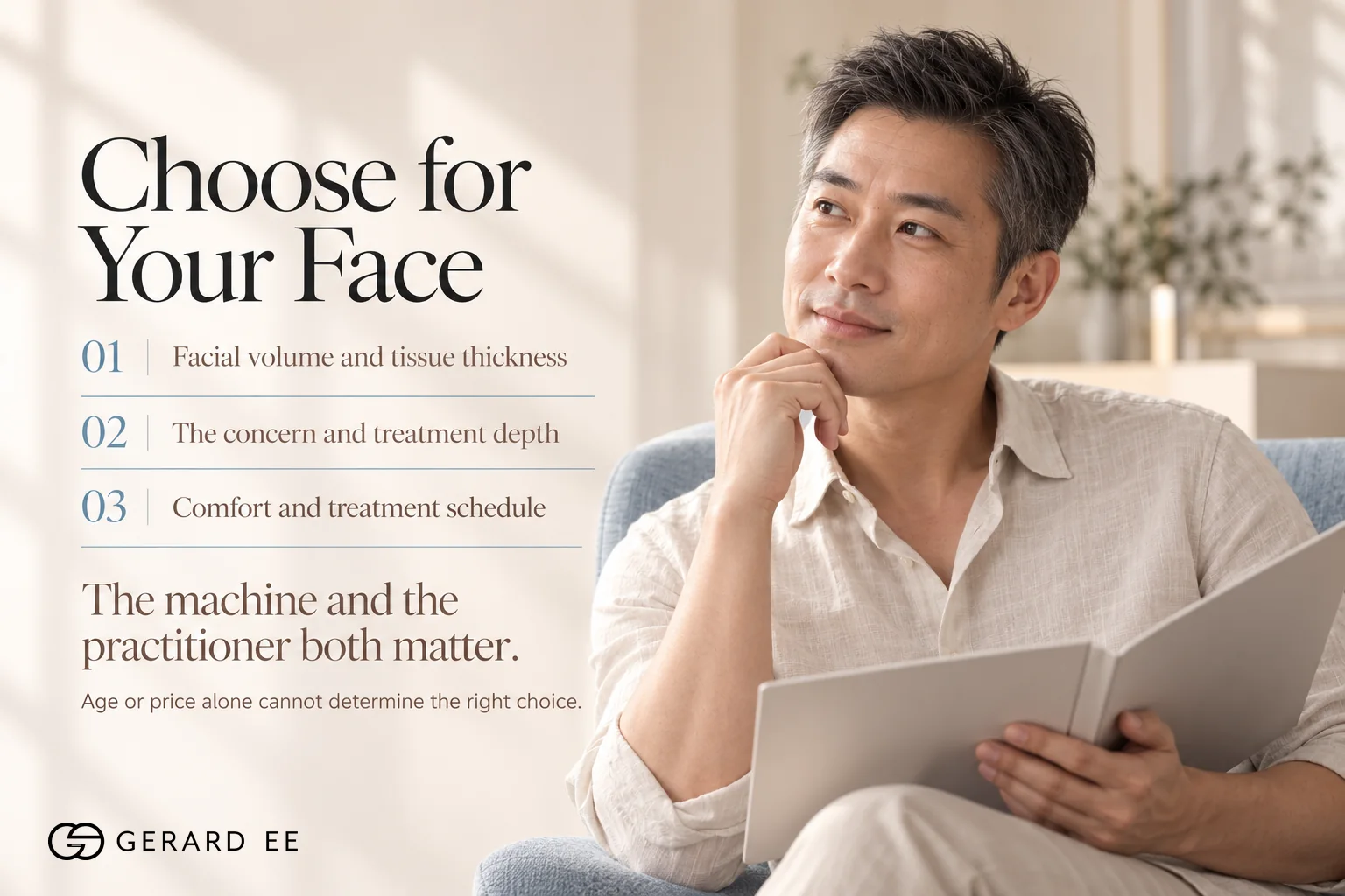 Choosing a HIFU machine in Singapore by facial volume, treatment depth and comfort