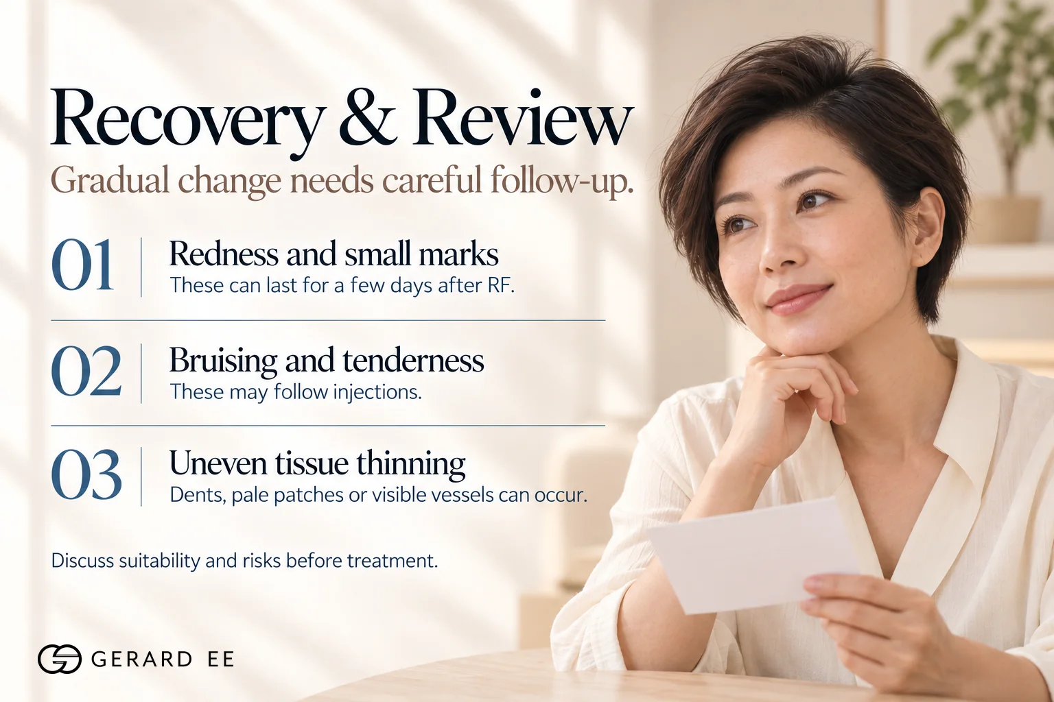 Recovery and side effects after Infini and hyperdiluted Shincort bulbous nose treatment