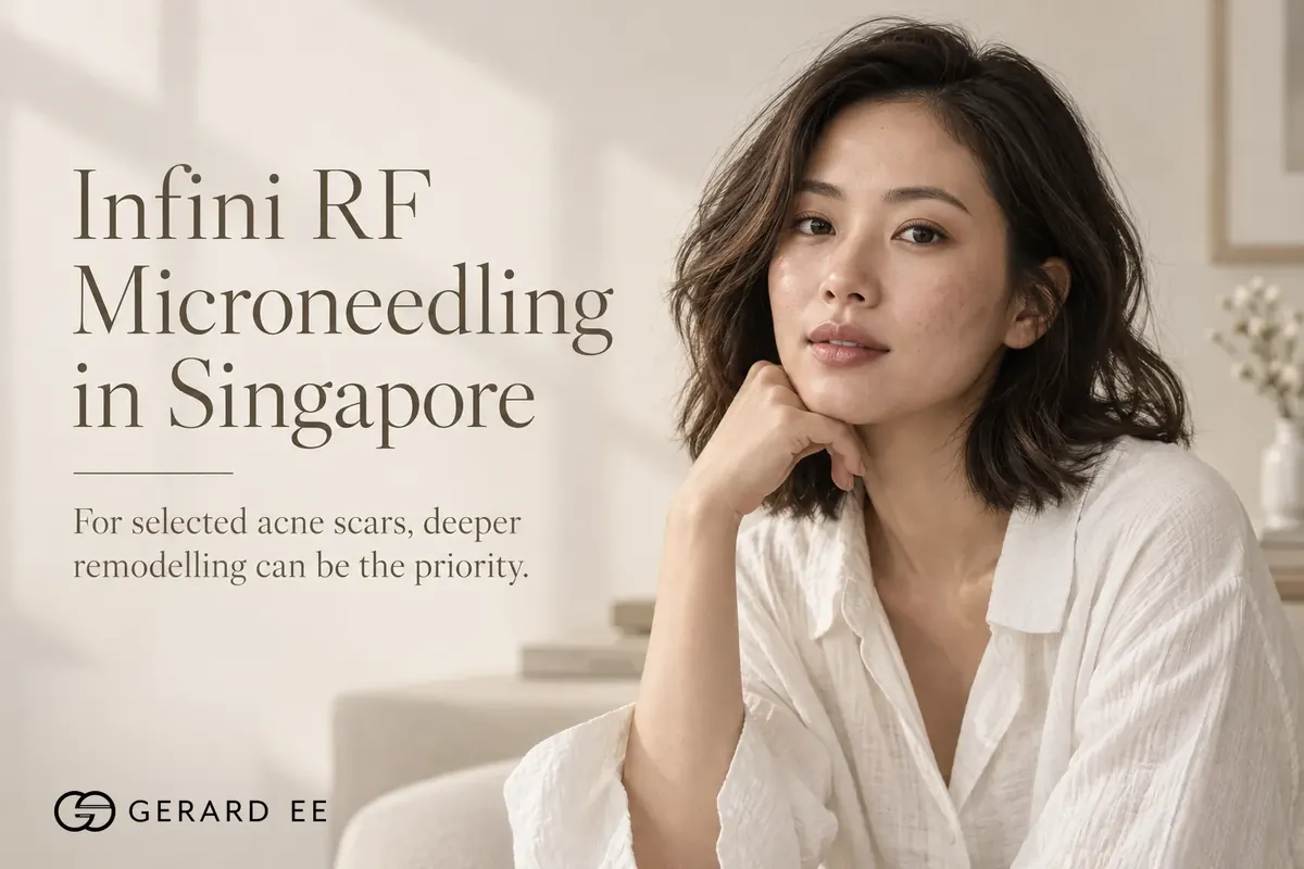 Infini RF microneedling in Singapore for acne scar treatment