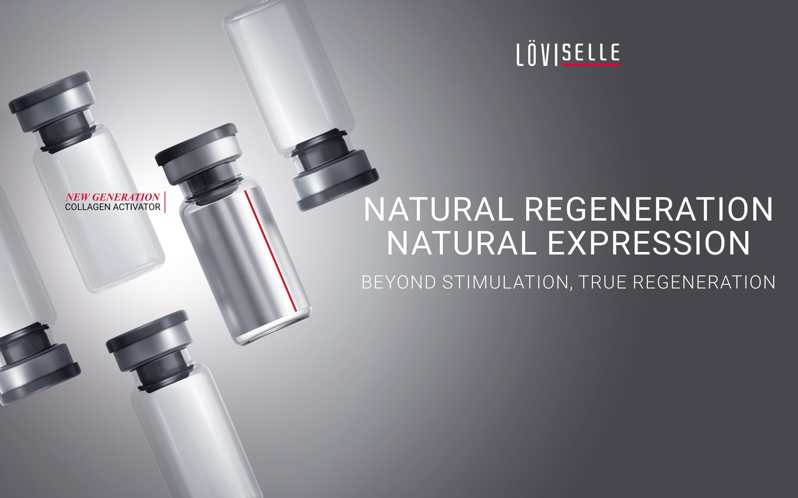 Loviselle PLLA collagen biostimulator vials, next generation collagen activator