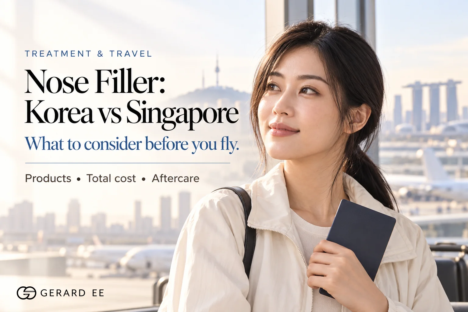 Nose filler in Korea vs Singapore, what to know before you fly, Dr Gerard Ee