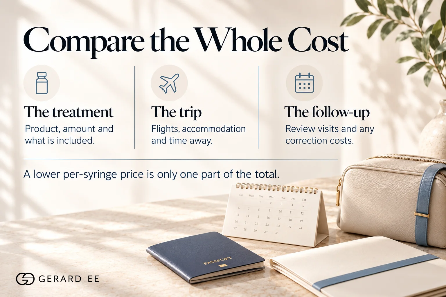 Nose filler price in Korea vs Singapore, compare treatment, trip and follow-up costs