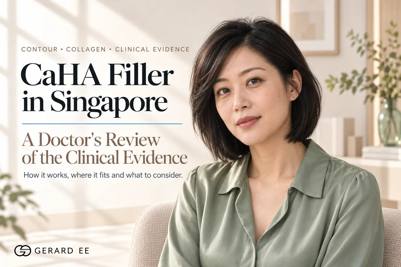 CaHA filler in Singapore, a doctor's review of the clinical evidence by Dr Gerard Ee